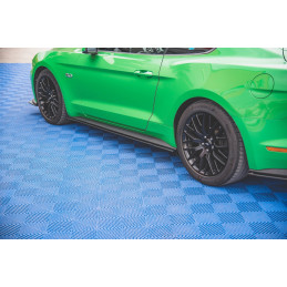 Maxton Design-Street Pro Rajouts Des Bas De Caisse V.1 Ford Mustang GT Mk6 Facelift 