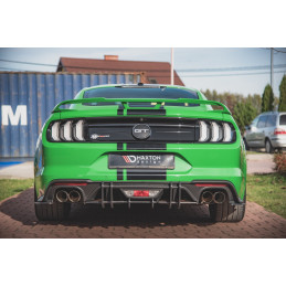 Maxton Design-Street Pro Central Diffuseur Arriere Ford Mustang GT Mk6 Facelift 
