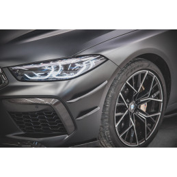 Maxton Design-Ailes de pare-chocs avant (Canards) BMW M8 Gran Coupe F93 