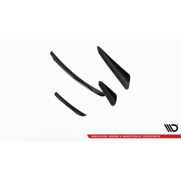 Maxton Design-Ailes de pare-chocs avant (Canards) BMW M8 Gran Coupe F93 