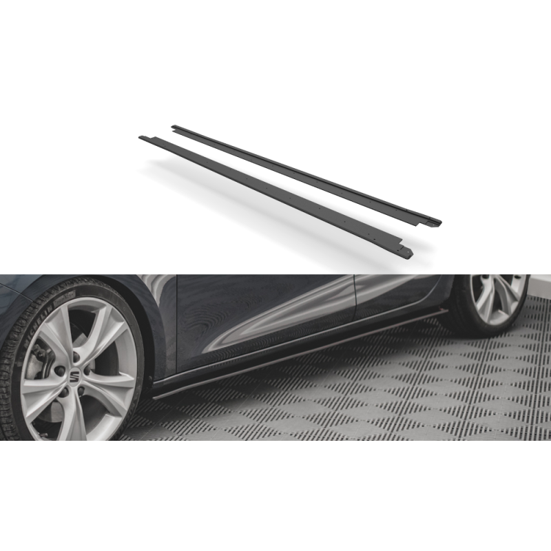 Maxton Design-Street Pro Rajouts Des Bas De Caisse Seat Leon FR Mk4 Maxton Design-Street Pro Rajouts Des Bas De Caisse Seat Leon FR Mk4