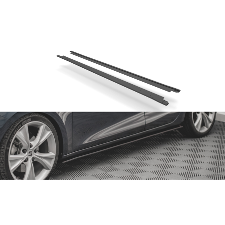 Maxton Design-Street Pro Rajouts Des Bas De Caisse Seat Leon FR Mk4 
