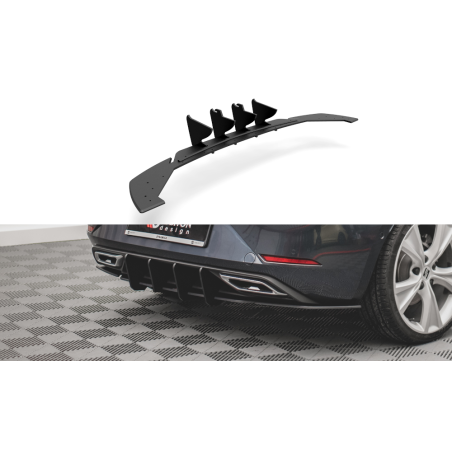 Maxton Design-Street Pro Central Diffuseur Arriere Seat Leon FR Hatchback Mk4 