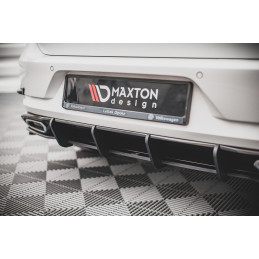 Maxton Design-Street Pro Central Diffuseur Arriere Volkswagen Golf R-Line Mk 7 Facelift 