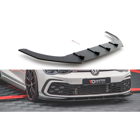 Maxton Design-Sport Durabilité Lame Du Pare-Chocs Avant Volkswagen Golf 8 GTI / R-Line 