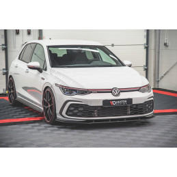 Maxton Design-Sport Durabilité Lame Du Pare-Chocs Avant Volkswagen Golf 8 GTI / R-Line 
