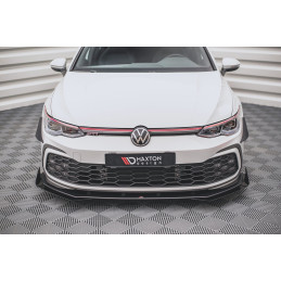 Maxton Design-Ailes de pare-chocs avant (Canards) Volkswagen Golf 8 GTI / R-Line 