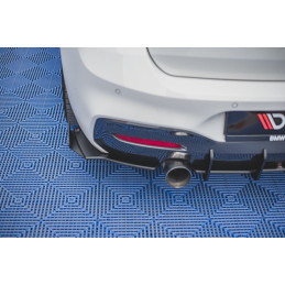 Maxton Design-Sport Durabilité Lame Du Pare Chocs Arriere V.2 + Flaps BMW 1 F20 M140i 