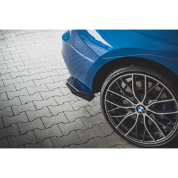 Maxton Design-Sport Durabilité Lame Du Pare Chocs Arriere + Flaps BMW M135i F20 