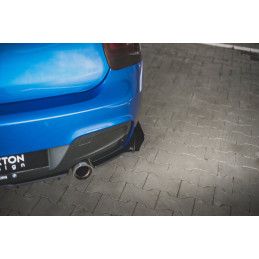Maxton Design-Sport Durabilité Lame Du Pare Chocs Arriere + Flaps BMW M135i F20 