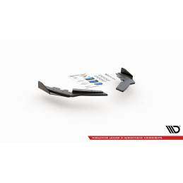 Maxton Design-Sport Durabilité Lame Du Pare Chocs Arriere + Flaps BMW M135i F20 