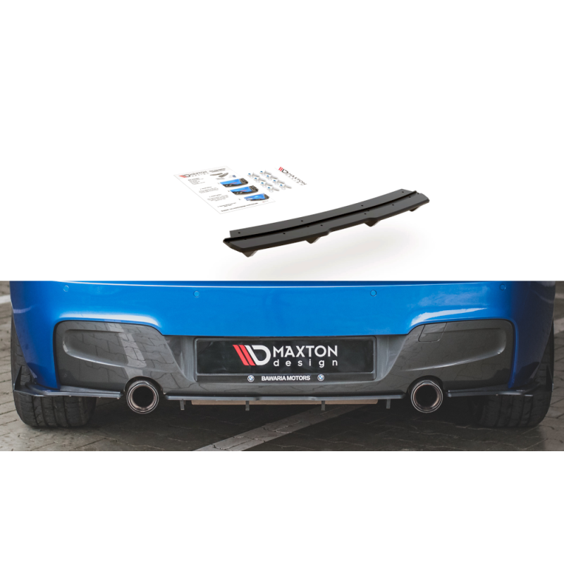 Maxton Design-Sport Durabilité Central Diffuseur Arriere BMW M135i F20 Maxton Design-Sport Durabilité Central Diffuseur Arriere BMW M135i F20