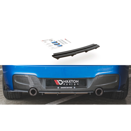 Maxton Design-Sport Durabilité Central Diffuseur Arriere BMW M135i F20 