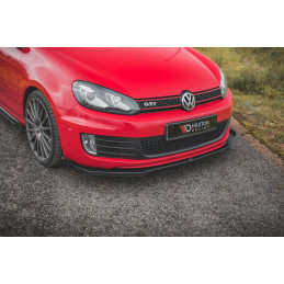 Maxton Design-Sport Durabilité Lame Du Pare-Chocs Avant V.3 + Flaps Volkswagen Golf GTI Mk6 