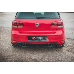 Maxton Design-Sport Durabilité Lame Du Pare Chocs Arriere Volkswagen Golf GTI Mk6 