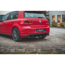 Maxton Design-Sport Durabilité Lame Du Pare Chocs Arriere Volkswagen Golf GTI Mk6 