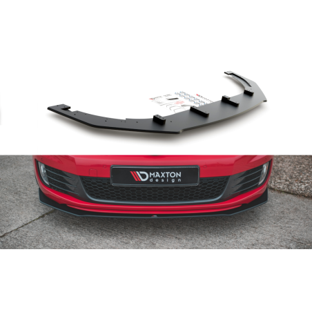 Maxton Design-Sport Durabilité Lame Du Pare-Chocs Avant / Splitter V.3 Volkswagen Golf GTI Mk6 