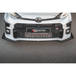 Maxton Design-Sport Durabilité Lame Du Pare-Chocs Avant + Flaps Toyota GR Yaris Mk4 