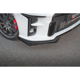 Maxton Design-Sport Durabilité Lame Du Pare-Chocs Avant + Flaps Toyota GR Yaris Mk4 