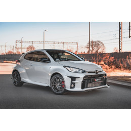 Maxton Design-Sport Durabilité Lame Du Pare-Chocs Avant + Flaps Toyota GR Yaris Mk4 