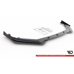 Maxton Design-Sport Durabilité Lame Du Pare-Chocs Avant + Flaps Toyota GR Yaris Mk4 