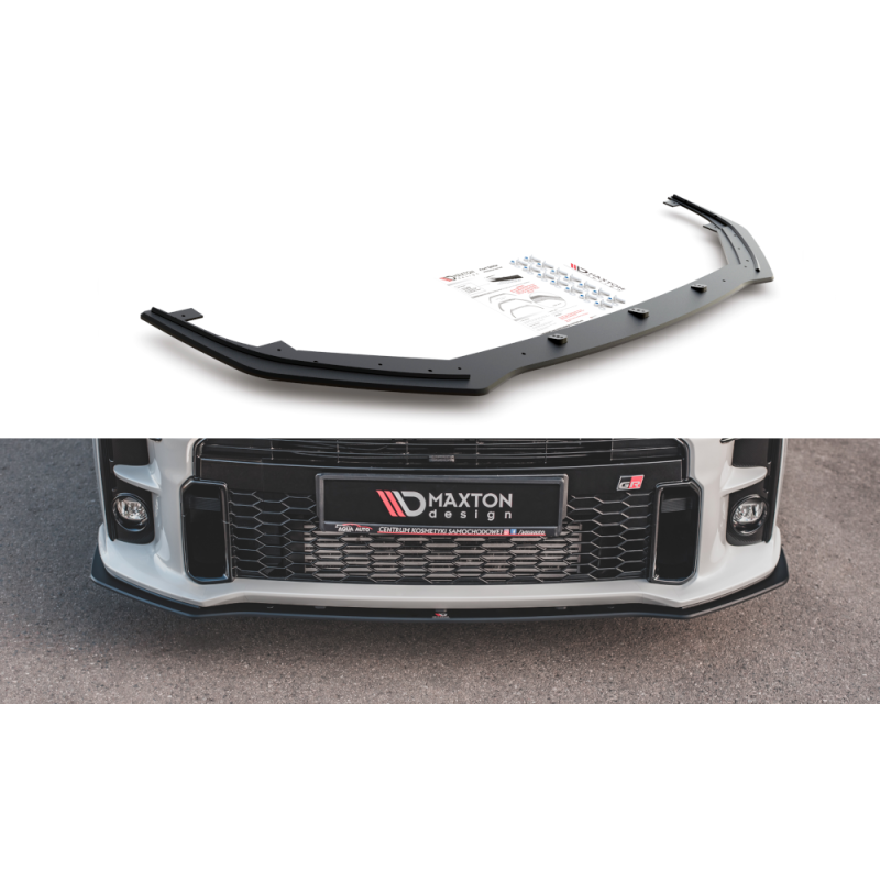 Maxton Design-Sport Durabilité Lame Du Pare-Chocs Avant Toyota GR Yaris Mk4 