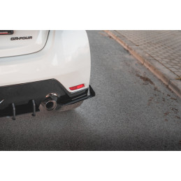 Maxton Design-Sport Durabilité Lame Du Pare Chocs Arriere + Flaps Toyota GR Yaris Mk4 