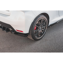 Maxton Design-Sport Durabilité Lame Du Pare Chocs Arriere + Flaps Toyota GR Yaris Mk4 