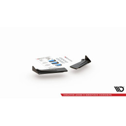 Maxton Design-Sport Durabilité Lame Du Pare Chocs Arriere + Flaps Toyota GR Yaris Mk4 
