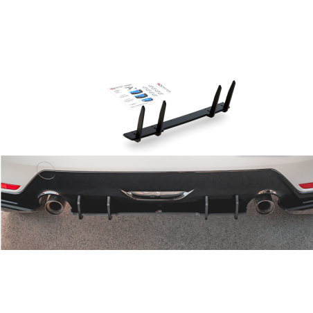 Maxton Design-Sport Durabilité Central Diffuseur Arriere Toyota GR Yaris Mk4 