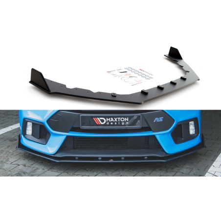 Maxton Design-Sport Durabilité Lame Du Pare-Chocs Avant / Splitter V.2 Ford Focus RS Mk3 