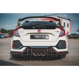 Maxton Design-Sports Durabilité Diffuseur Arrière Complet V.2 Honda Civic X Type R 