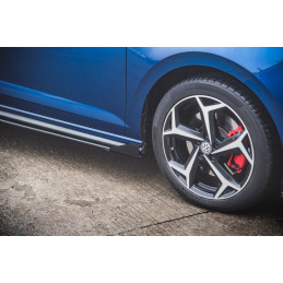 Maxton Design-Sports Durabilité Rajouts Des Bas De Caisse + Flaps Volkswagen Polo GTI Mk6 